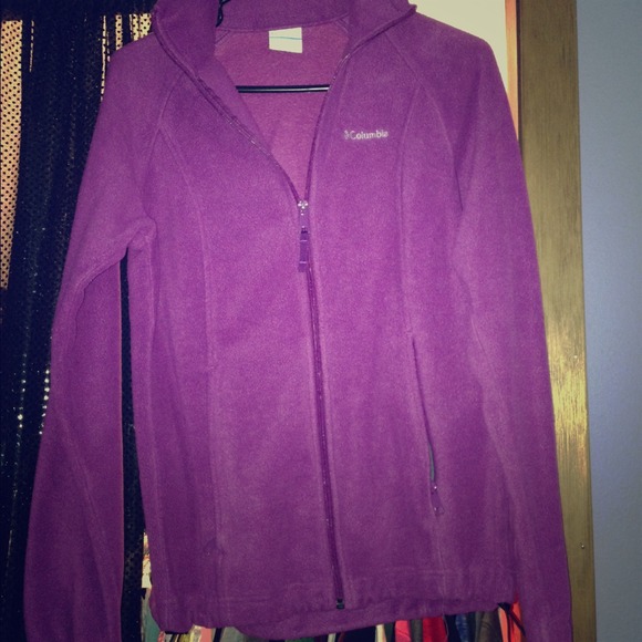 Purple Columbia fleece
