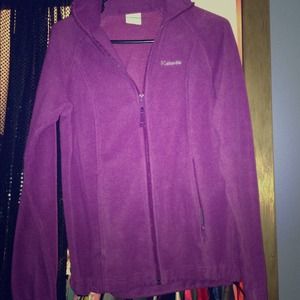 Purple Columbia fleece