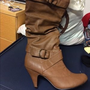 Brown boots