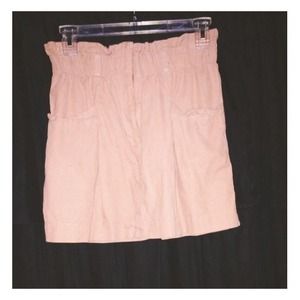 Light pink corduroy skirt!