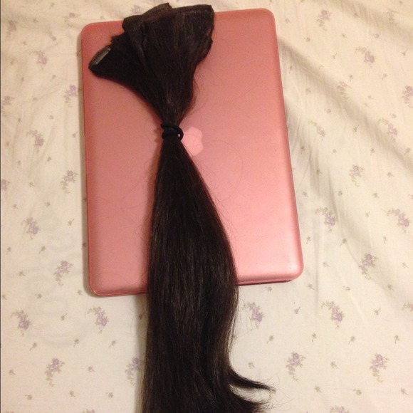 18" Clip hair extensions