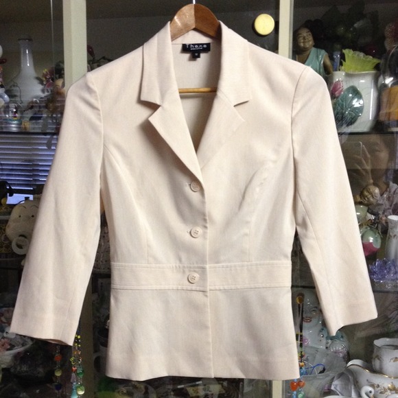 NWOT Theme Executive Orange Suit Jacket Size 32