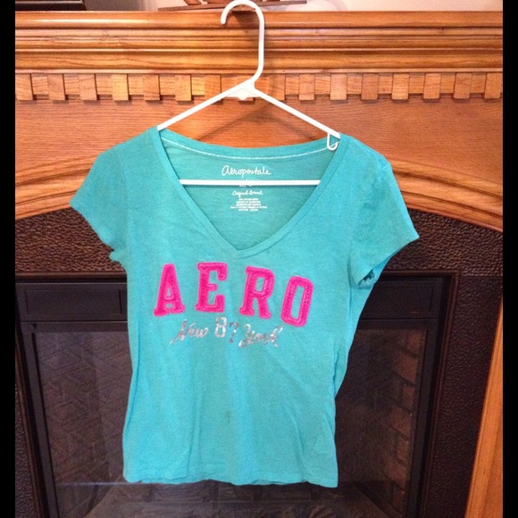 Turquoise Areo Top