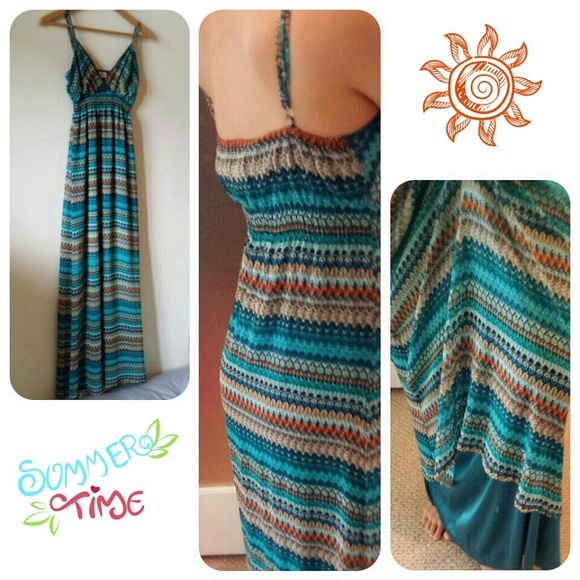 🎊HP🎀Striped maxi dress - Picture 2 of 4