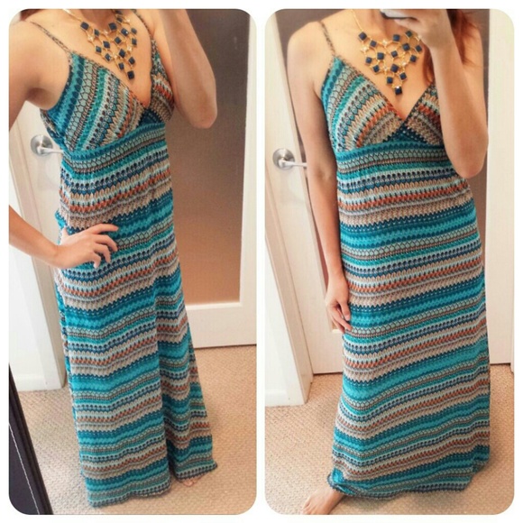 🎊HP🎀Striped maxi dress - Picture 4 of 4