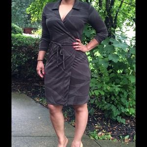 Wrap dress 10% already deducted