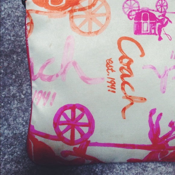 Pink Coach Crossbody - Picture 2 of 4