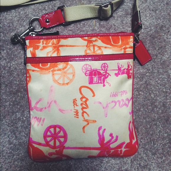 Pink Coach Crossbody - Picture 4 of 4