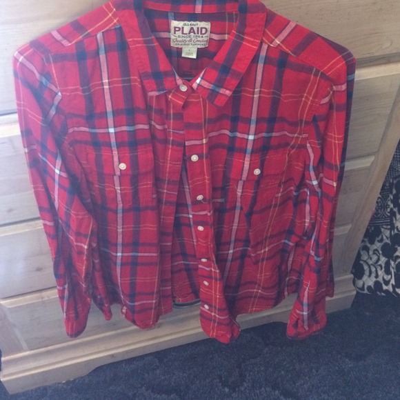 Old Navy Tops - Plaid shirt.