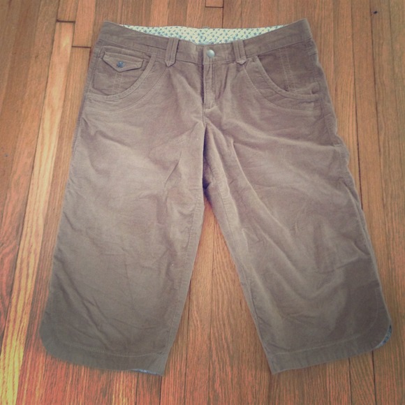 Athleta Corduroy Below Knee Crops