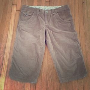 Athleta Corduroy Below Knee Crops