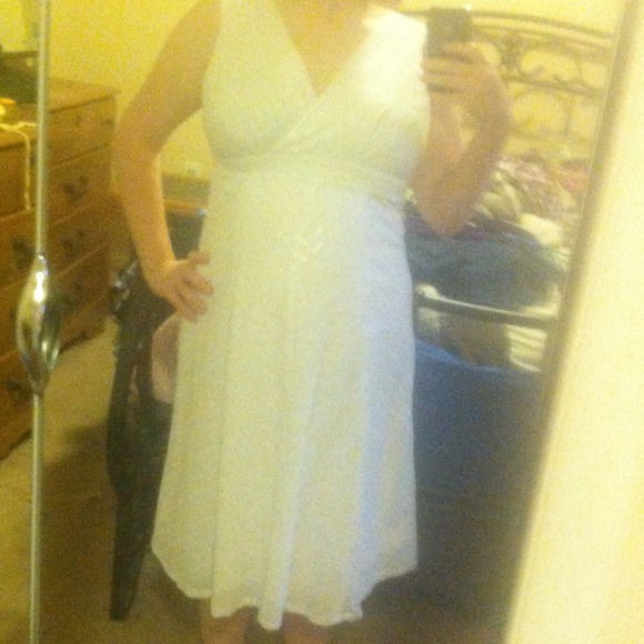 White dress