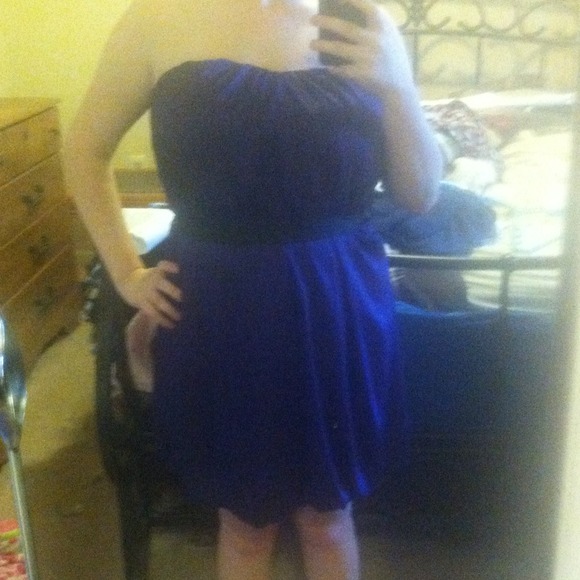 Forever 21 strapless party dress