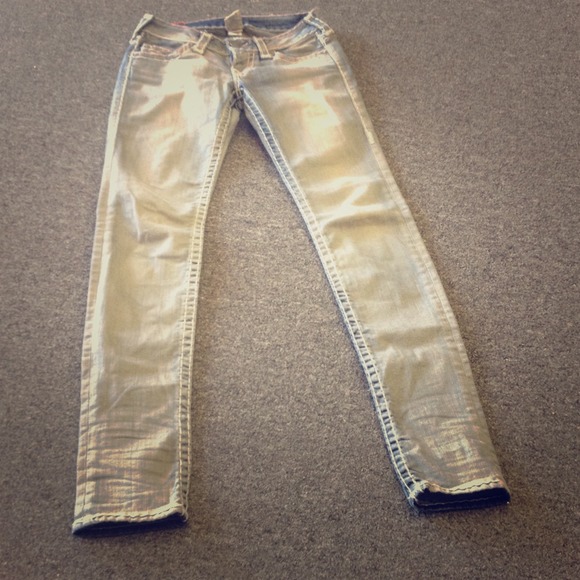 Try religion skinny jeans