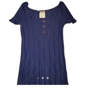 SOLD! Chanel button blouse In blue.