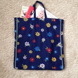 Floral Tote Bag