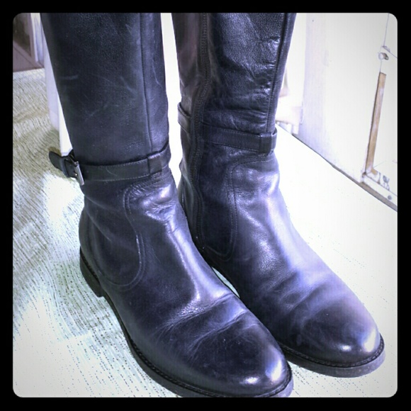 Cole Haan Nike Air tall black boots