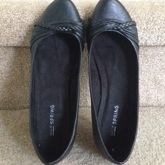 Black flats