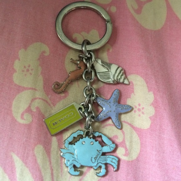 💯 authentic Coach keychain
