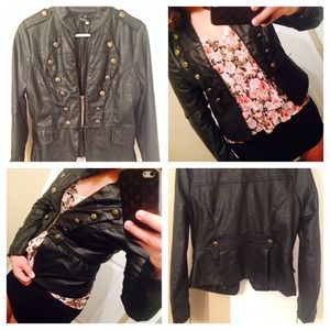 Beautiful Black Leather Jacket