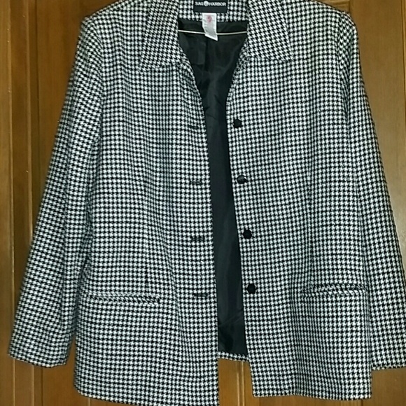 Black and White Blazer