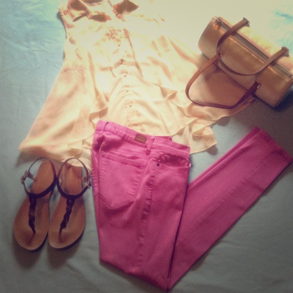 Urban Outfitters Denim - 💟Andrea's Bundle💟BDG Pink Skinny Jeans