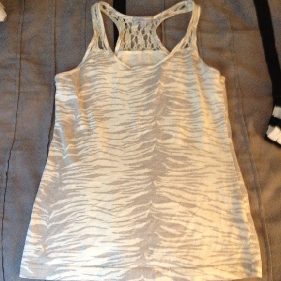 Zebra print tank top!