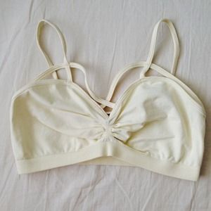 LF Strappy Bralette Cream
