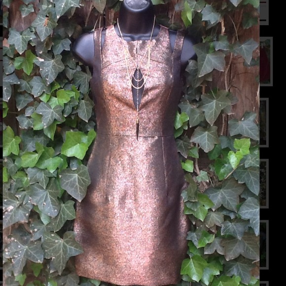NWT ASOS Petite Metallic Mini Dress Size 1P - Picture 2 of 4