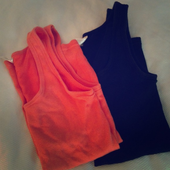 J. Crew size M ribbed cotton tanks