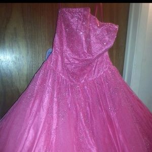 Fushion (Pink)! Formal Dress (Half Dress)