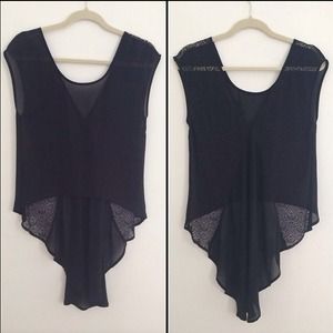 DONATED 🚫LF Stores Kiwi Tucker High Low dress