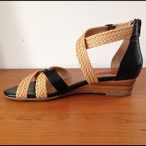 *Reserved* Miz Mooz strappy wedge sandals