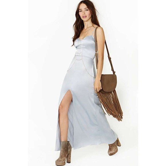 NWT For Love & Lemons Pointe Maxi Dress