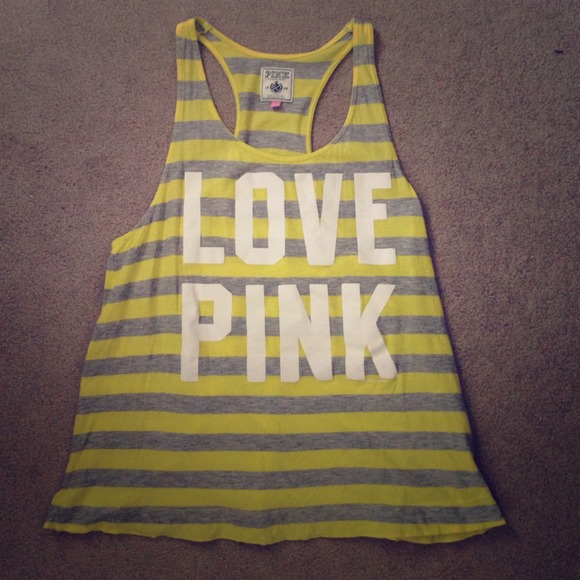 SOLDVictorias Secret Pink racerback top!