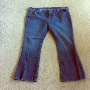 Boot cut jeans