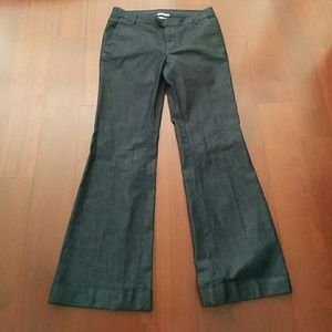 Banana republic dark denim trousers