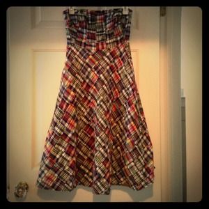 J. Crew strapless dress