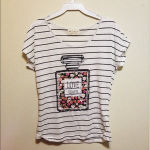 Flower perfume top