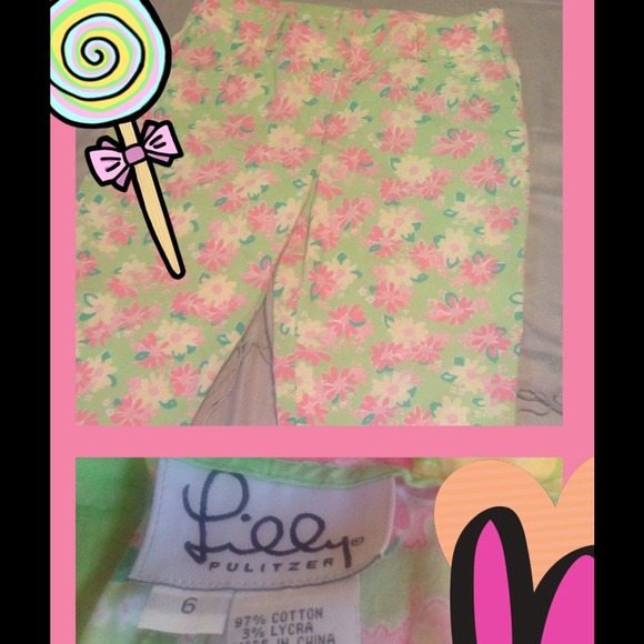 Lilly Pulitzer Pants - Vibrant Lilly Capris!