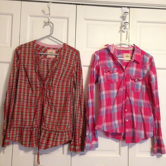 Plaid button downs - Picture 2 of 4