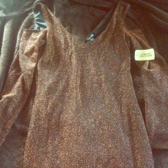 Bronze Sparkling dress