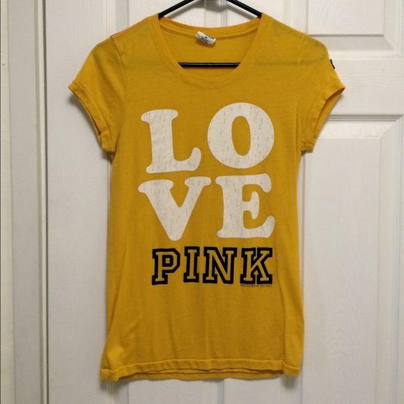 🌟VS pink yellow tee🌟