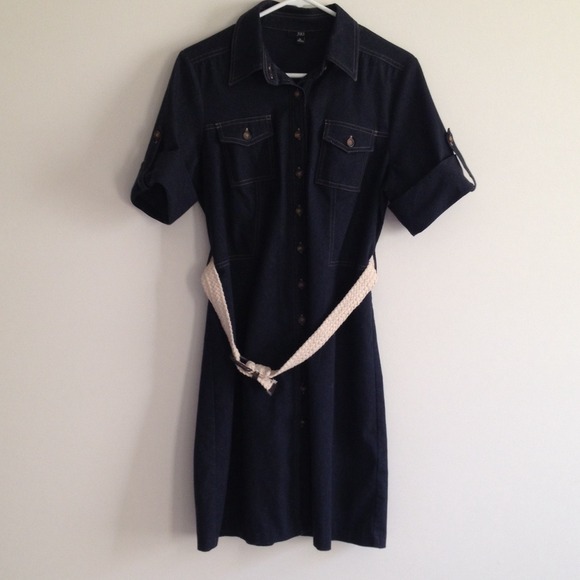 Dark Denim mini dress