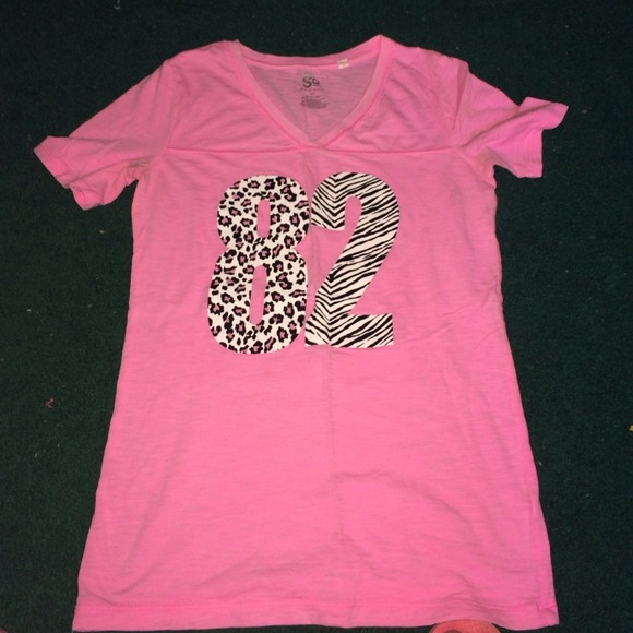 Pink cheetah and zebra shirt - Picture 1 of 1