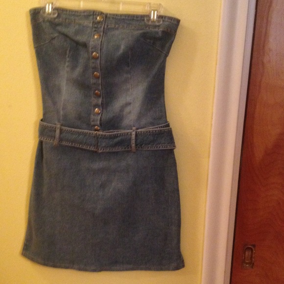 💗Jean tube dress💗