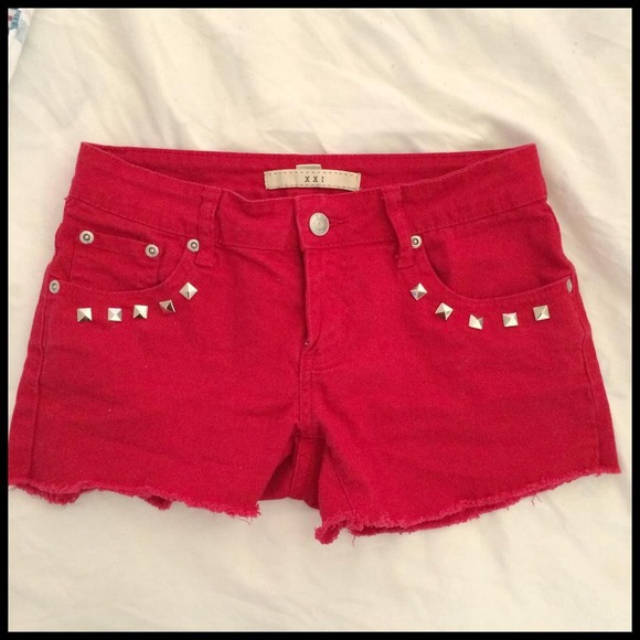 Forever 21 Pants - Studded shorts