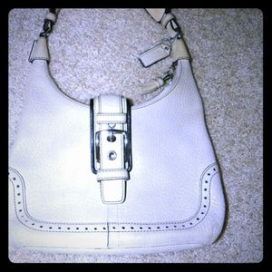 Coach Hampton Pebble Leather Small Bag