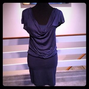 Navy blue dress