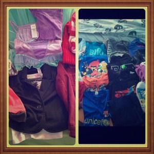 Boy and girls clothes